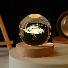 3D Crystal Ball for Home or Desktop Decoration