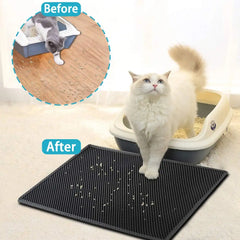 Oversized Anti-Splash Cat Litter Mat